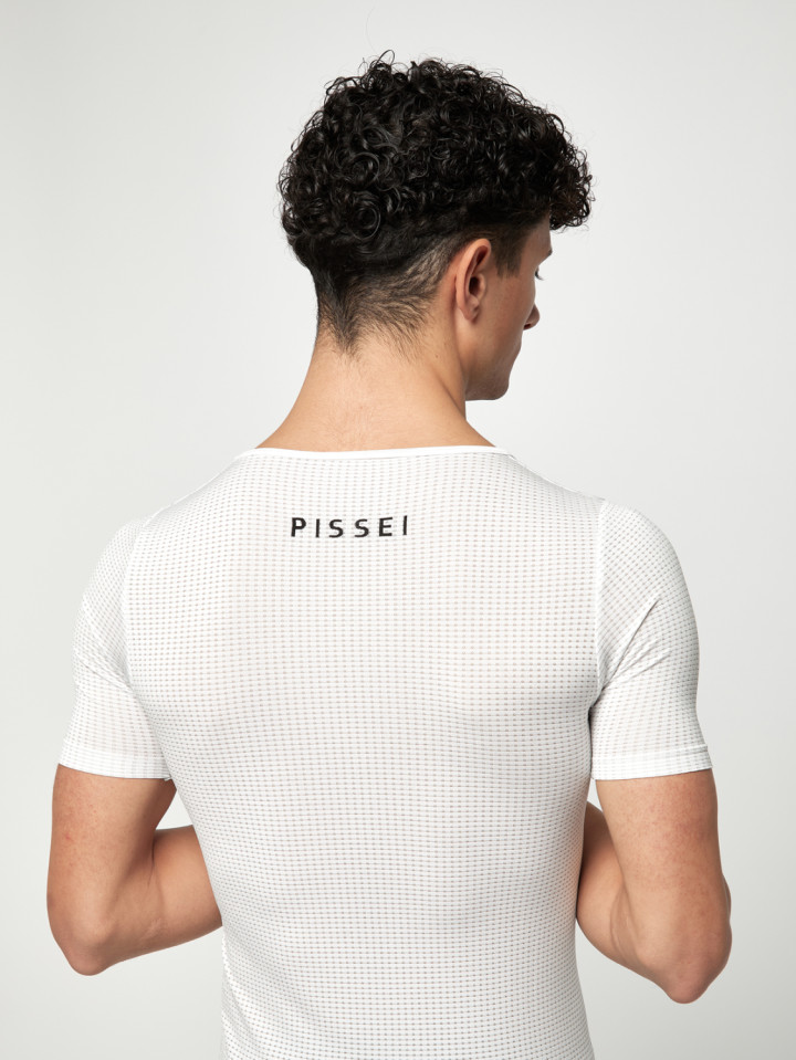 PISSEI: MAGLIA INTIMA MANICHE CORTE ARGENTUM