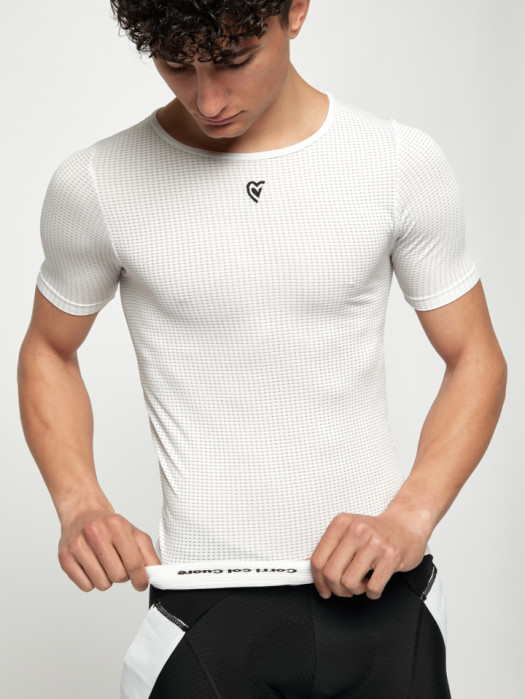 CAMISETA INTERIOR DE MANGA CORTA ARGENTUM