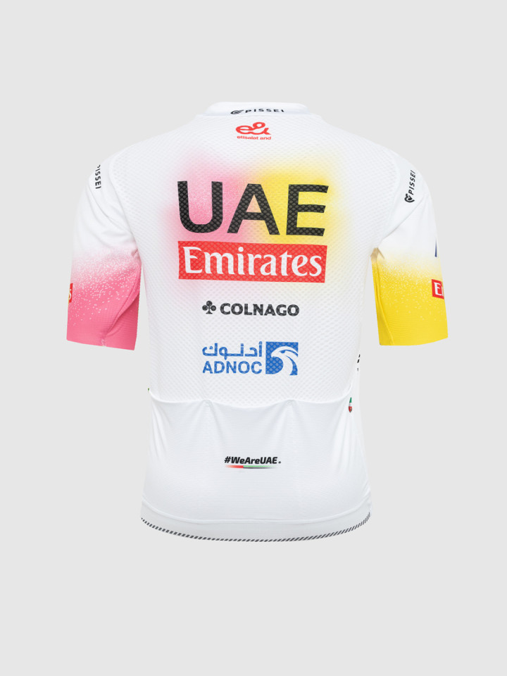 PISSEI: UAE TEAM EMIRATES REPLICA SHORT SLEEVE JERSEY - GIRO + TOUR