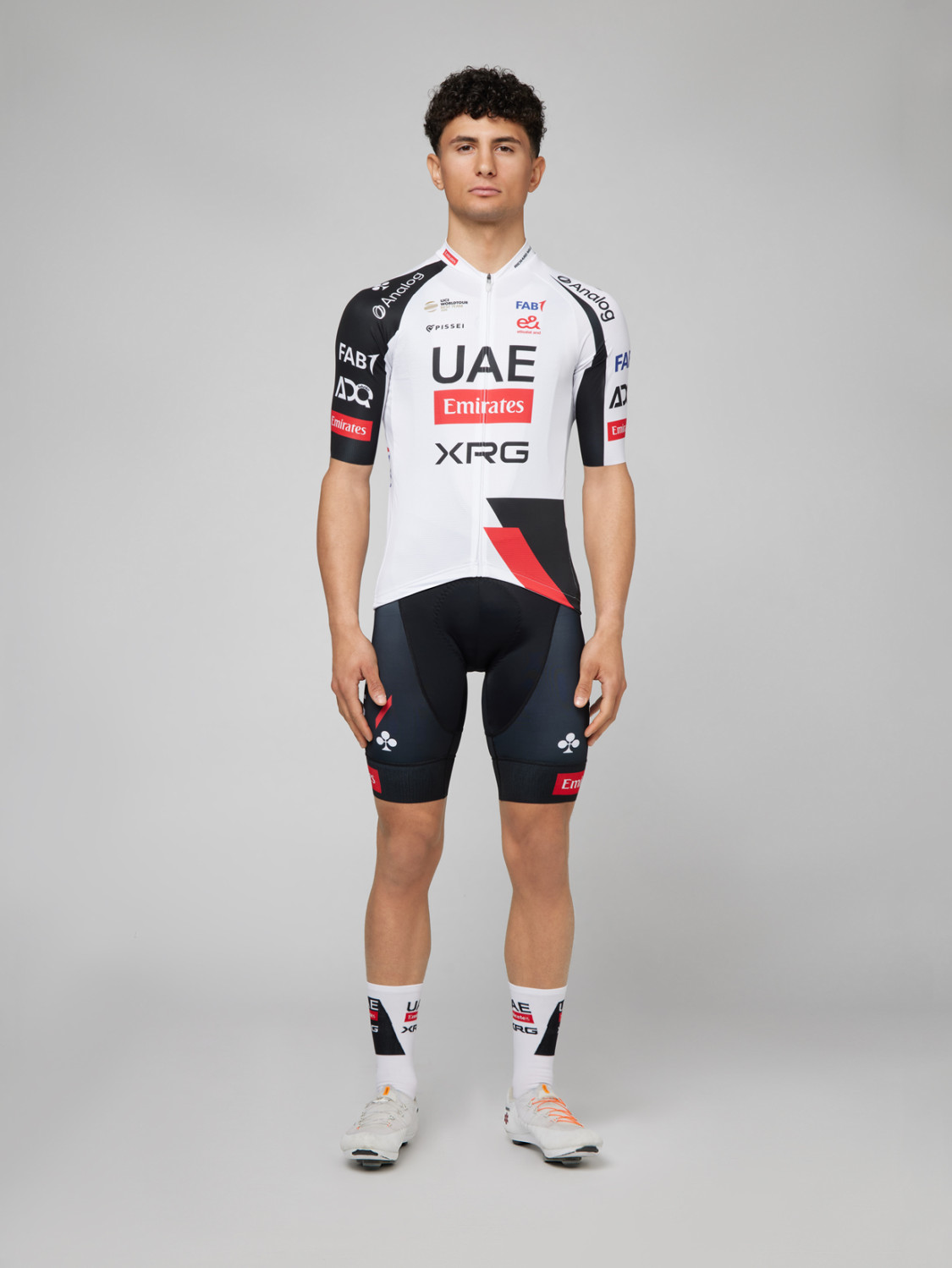 PISSEI: MAILLOTS MANGA CORTA REPLICA UAE TEAM EMIRATES - XRG 2026