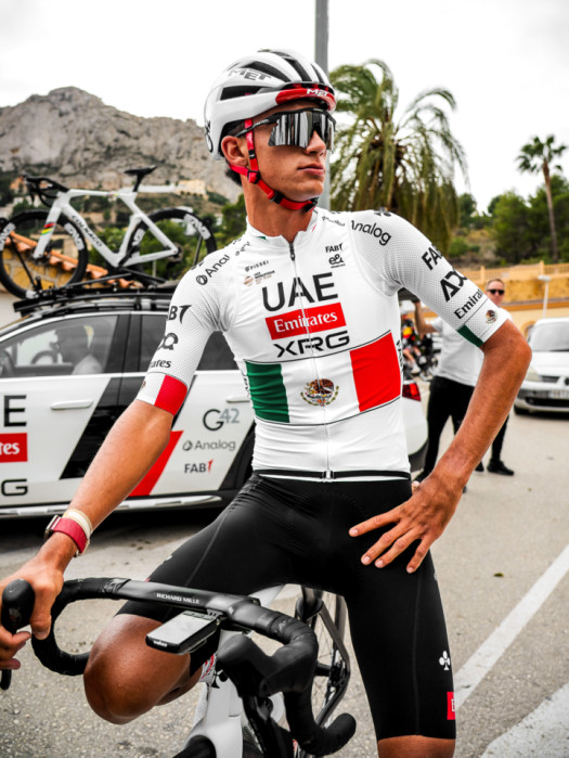 UAE TEAM EMIRATES - XRG 2026 SPECIAL REPLICA SHORT SLEEVE JERSEY MEXICAN CHAMPION
