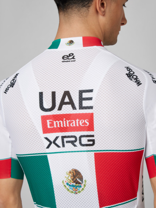 UAE TEAM EMIRATES - XRG 2026 SPECIAL REPLICA SHORT SLEEVE JERSEY MEXICAN CHAMPION