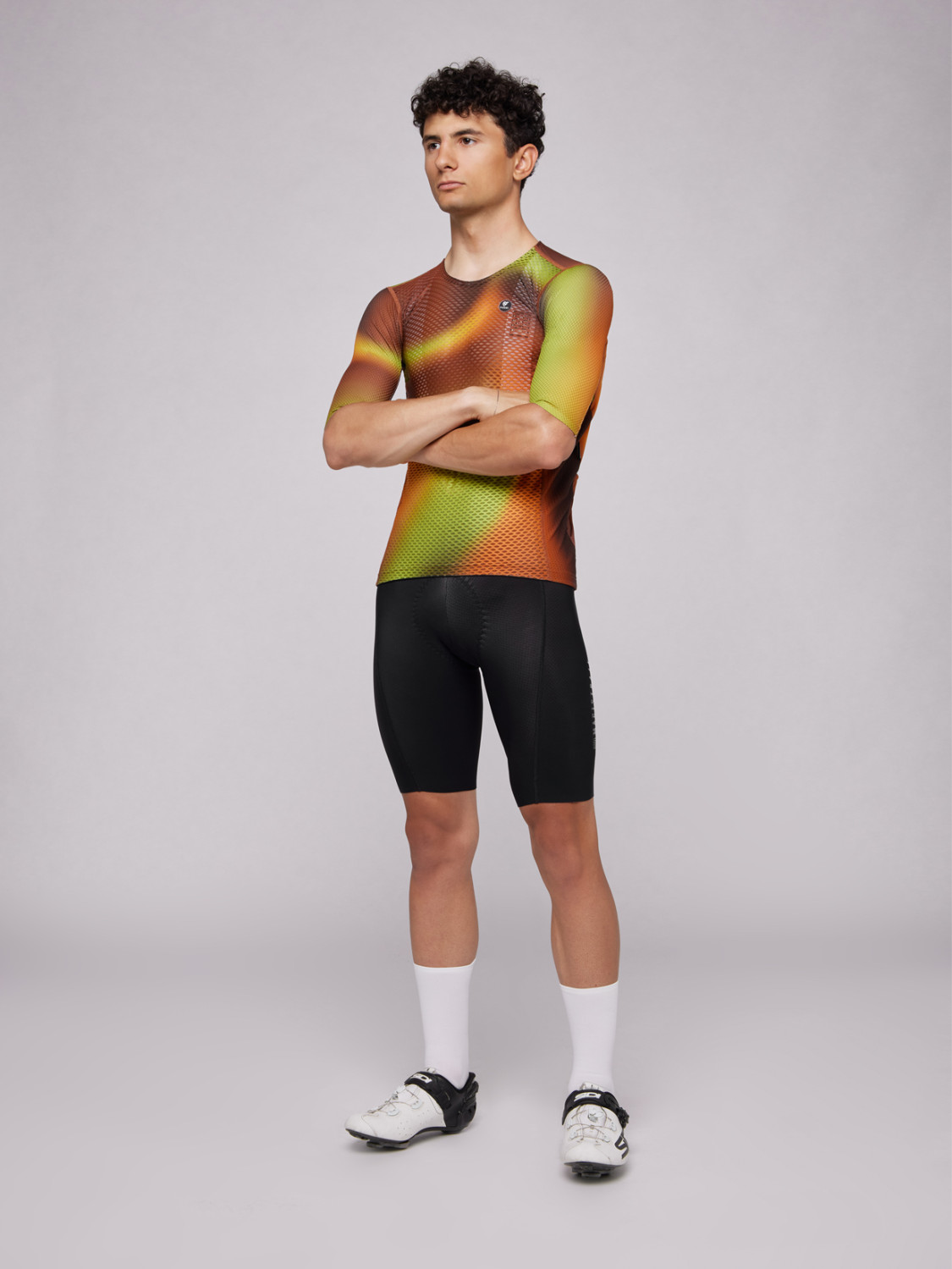 PISSEI: MAGISTRALE UAE ZIPPERLESS SUPERLIGHT SHORT SLEEVE JERSEY