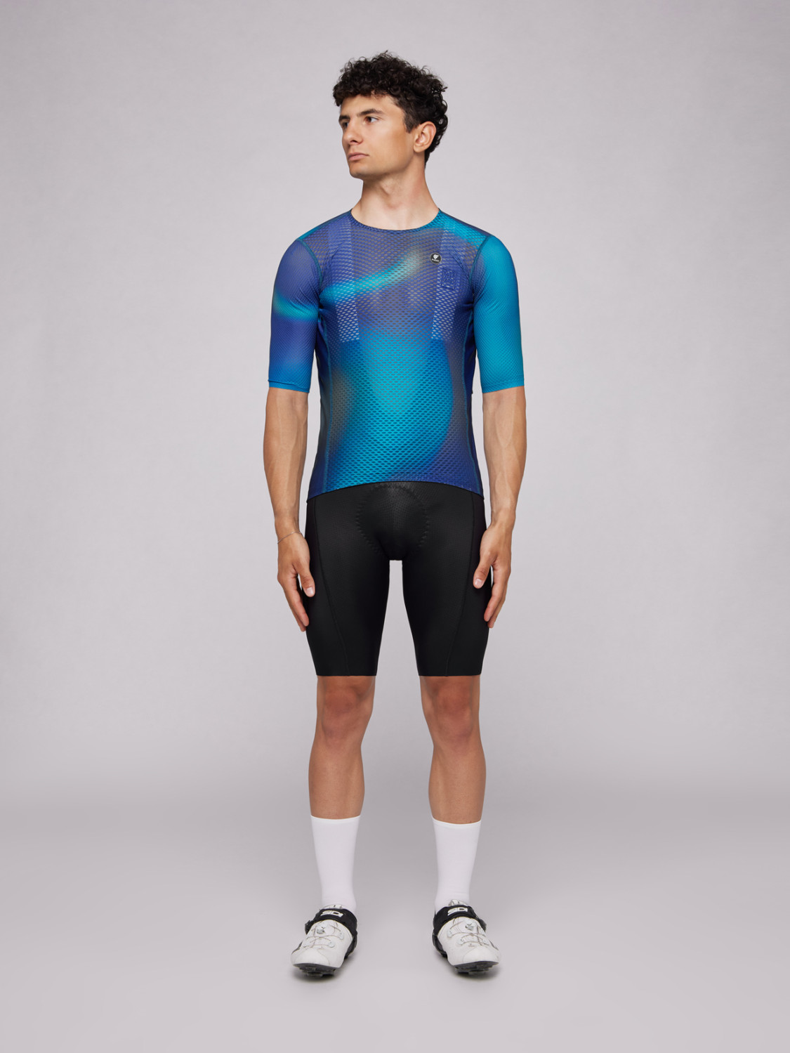 PISSEI: MAGISTRALE UAE ZIPPERLESS SUPERLIGHT SHORT SLEEVE JERSEY