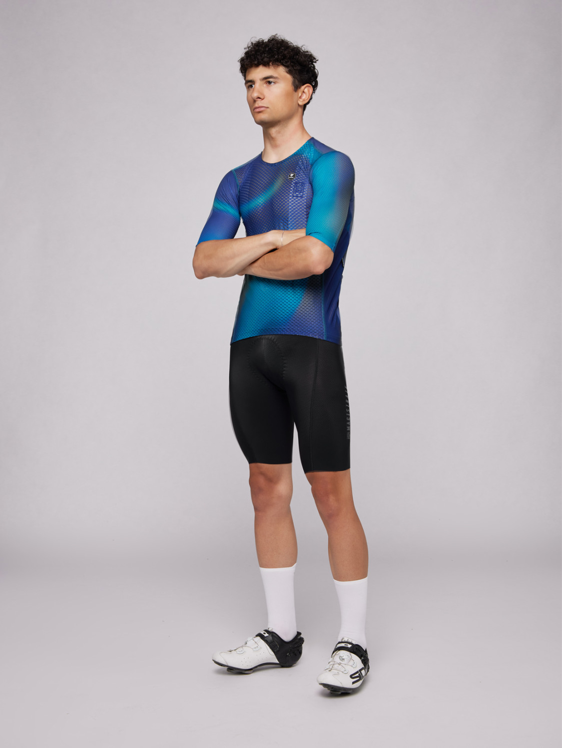 PISSEI: MAGISTRALE UAE ZIPPERLESS SUPERLIGHT SHORT SLEEVE JERSEY