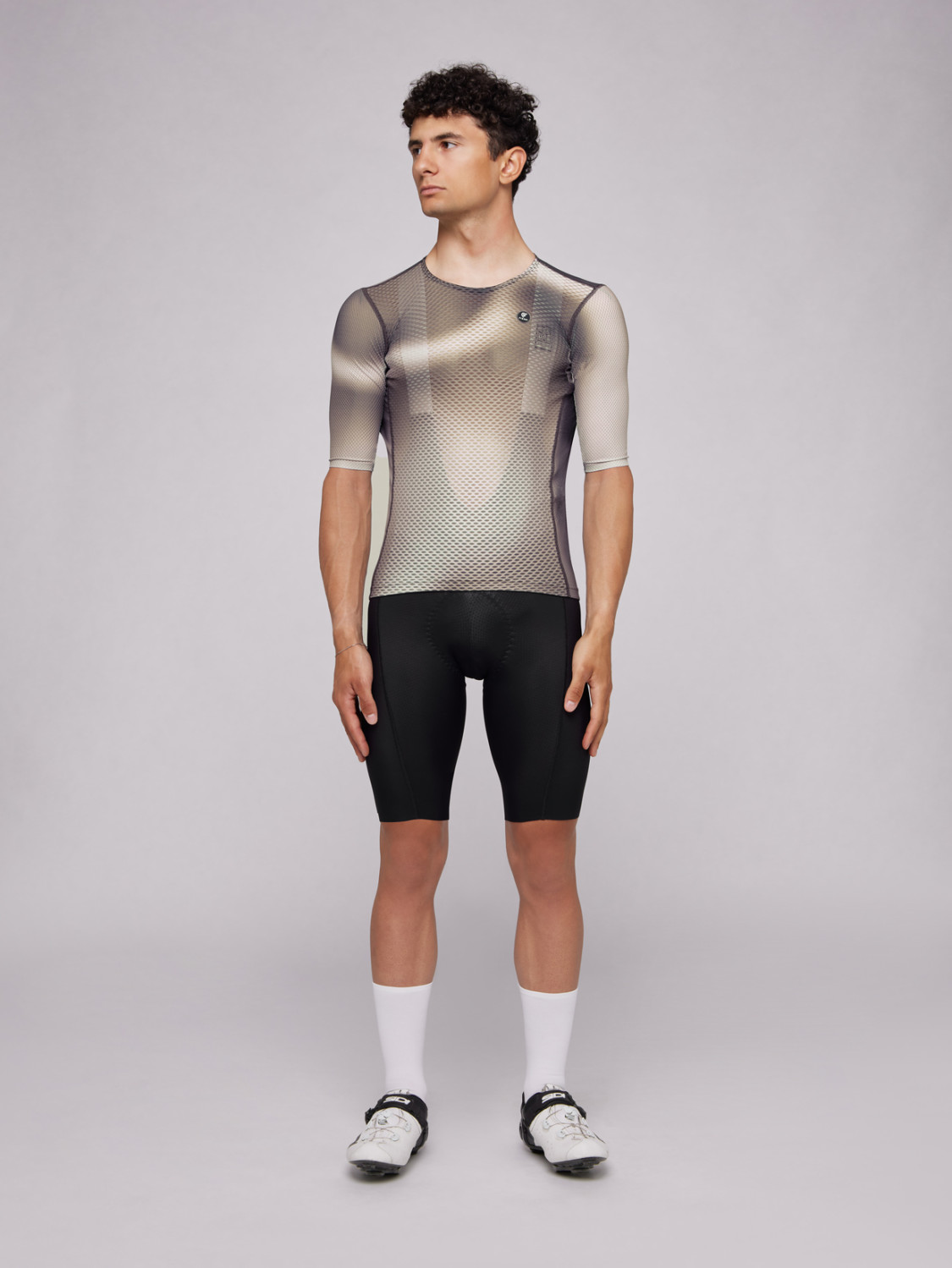 PISSEI: MAILLOT MANCHES COURTES SUPERLIGHT SANS ZIP MAGISTRALE UAE