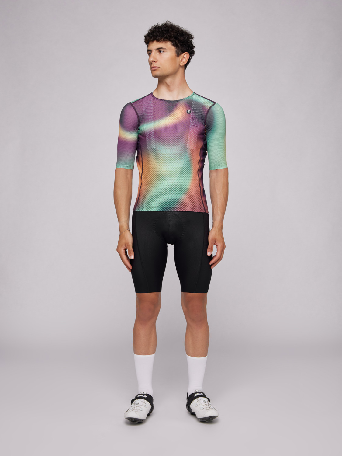 PISSEI: MAILLOT MANCHES COURTES SUPERLIGHT SANS ZIP MAGISTRALE UAE