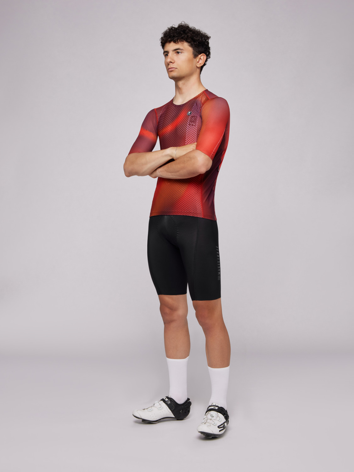 PISSEI: MAGISTRALE UAE ZIPPERLESS SUPERLIGHT SHORT SLEEVE JERSEY