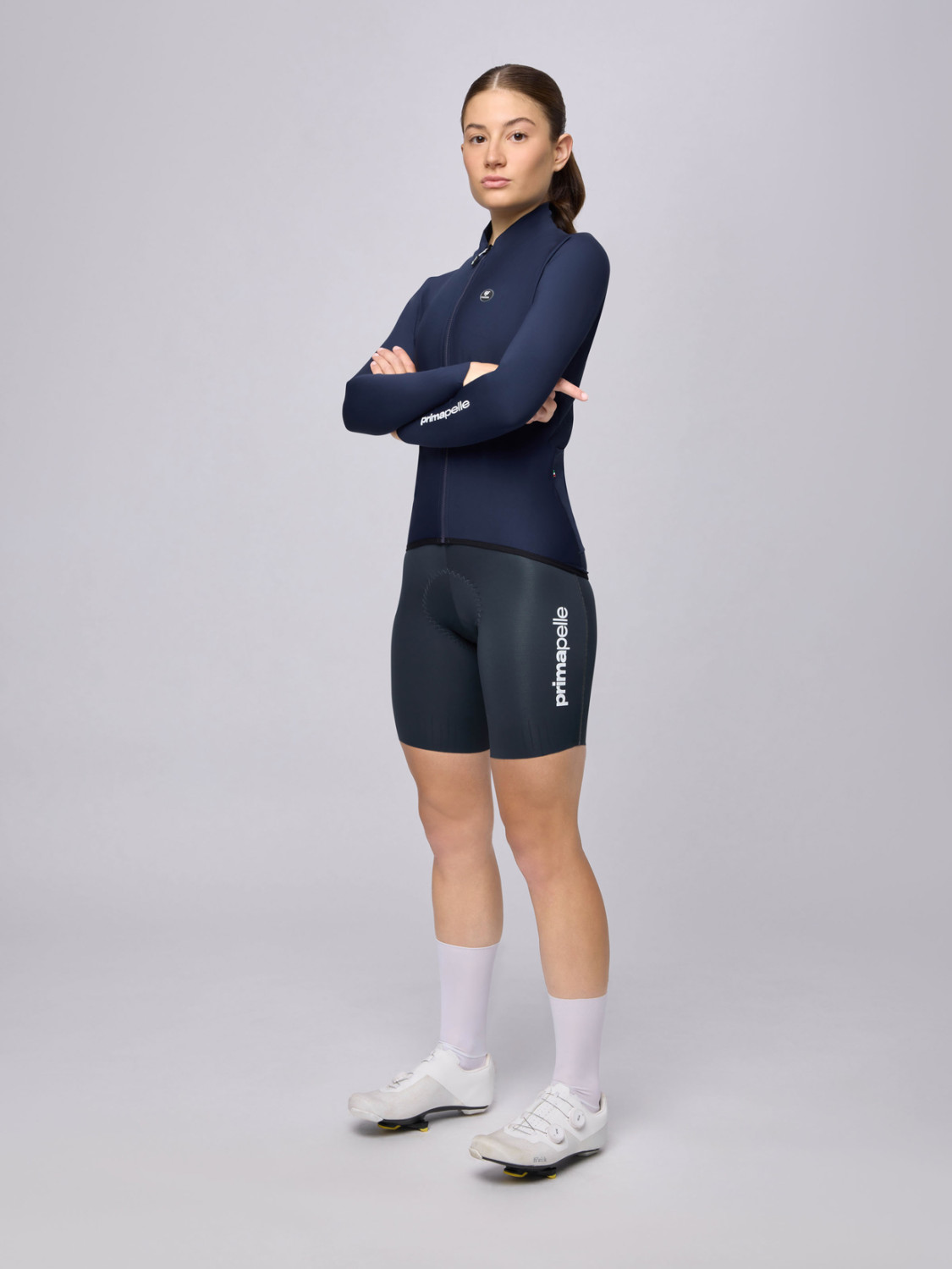 PISSEI: MAGLIA MANICHE LUNGHE DONNA PRIMAPELLE