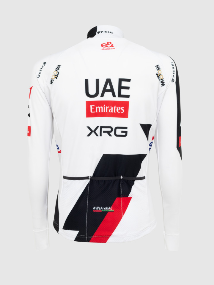 PISSEI: MAILLOT MANCHES LONGUES OFFICIAL UAE TEAM EMIRATES-XRG 2026