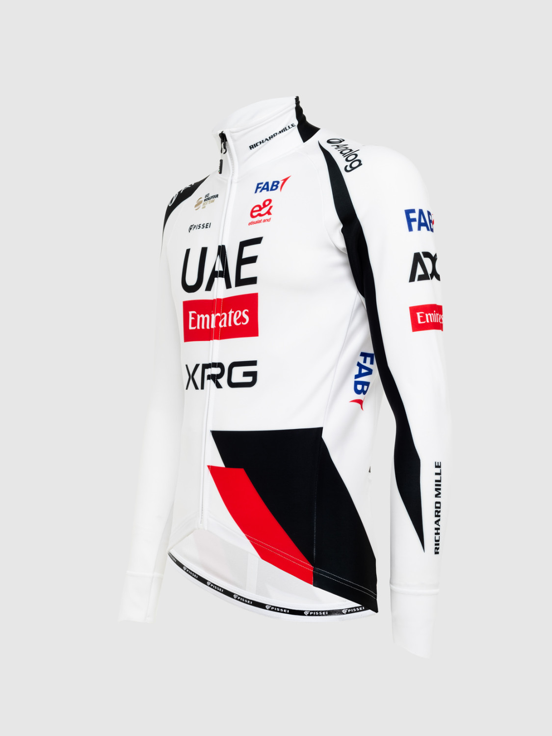 PISSEI: MAGLIA MANICHE LUNGHE OFFICIAL UAE TEAM EMIRATES-XRG 2026