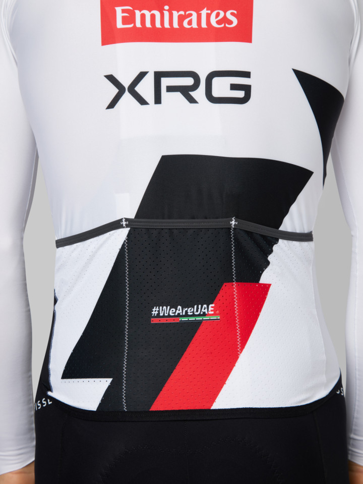 PISSEI: MAILLOT MANCHES LONGUES PRIMAPELLE OFFICIAL UAE TEAM EMIRATES - XRG 2026