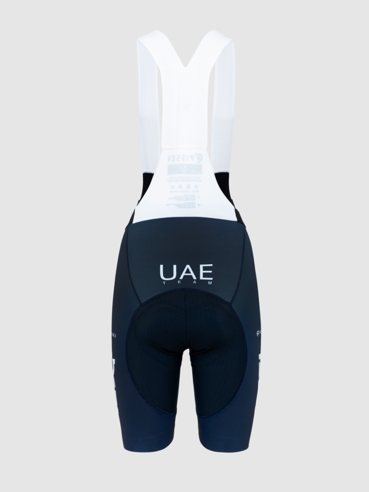 PISSEI: UAE TEAM ADQ 2025 SANREMO REPLICA WOMAN BIB SHORTS