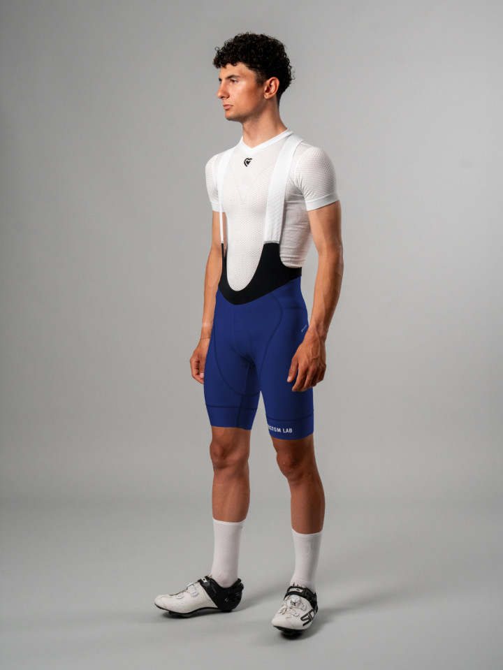 PISSEI: MANGHEN PIECE-DYED WINTER BIB-SHORTS