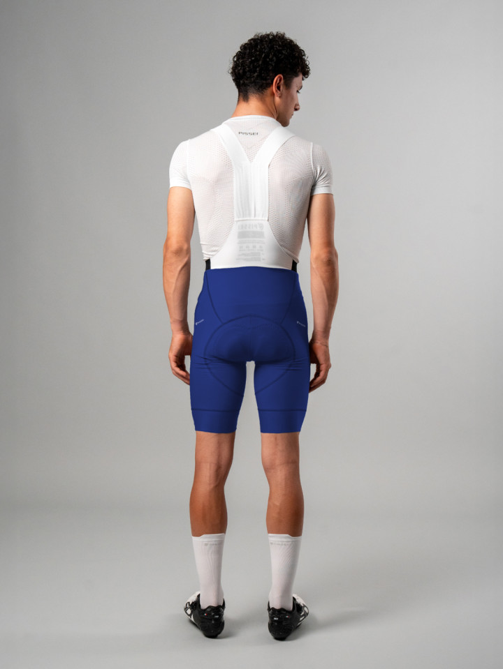 PISSEI: MANGHEN PIECE-DYED WINTER BIB-SHORTS