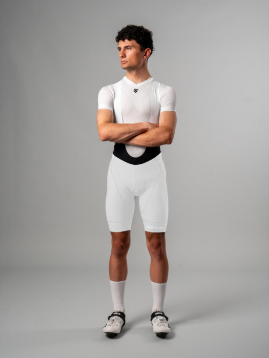 MANGHEN PIECE-DYED WINTER BIB-SHORTS