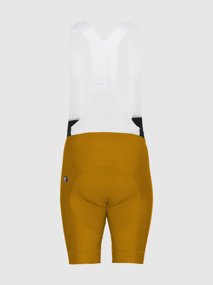 PISSEI: MANGHEN PIECE-DYED WINTER BIB-SHORTS