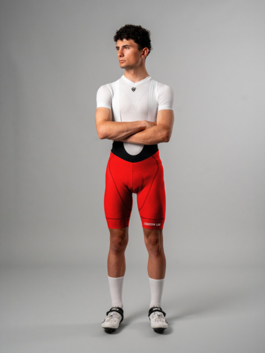 MANGHEN PIECE-DYED WINTER BIB-SHORTS