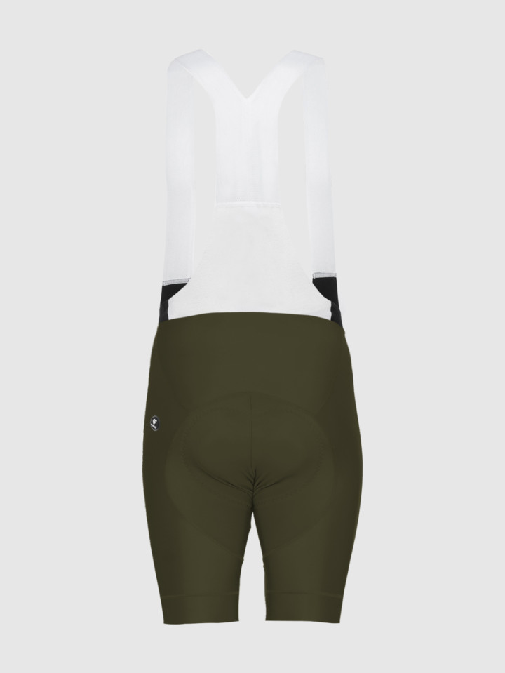 PISSEI: MANGHEN PIECE-DYED WINTER BIB-SHORTS