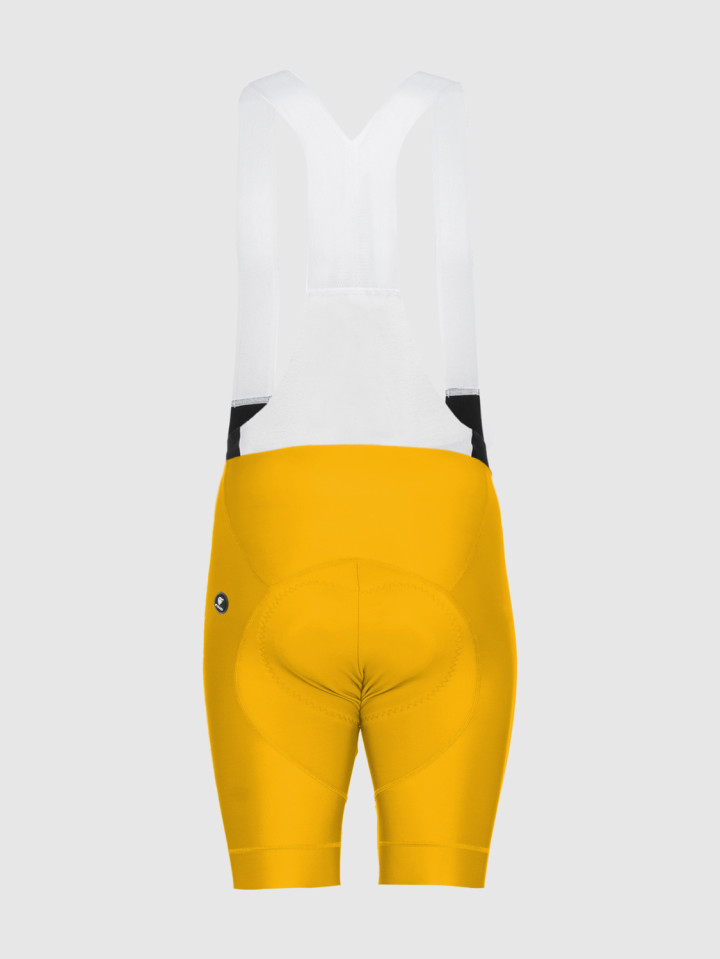 PISSEI: MANGHEN PIECE-DYED WINTER BIB-SHORTS