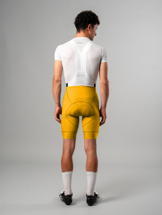 MANGHEN PIECE-DYED WINTER BIB-SHORTS