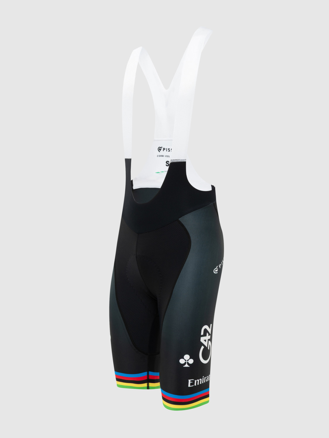 PISSEI: TADEJ POGACAR WORLD CHAMP REPLICA BIB SHORTS