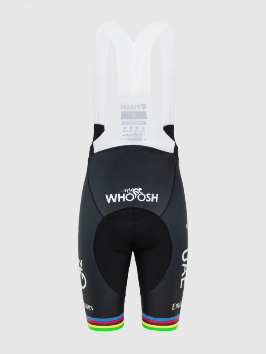 KURZE TRÄGERHOSE SANREMO REPLICA TADEJ POGACAR WORLD CHAMP KURZE TRÄGERHOSE SANREMO REPLICA TADEJ POGACAR WORLD CHAMP