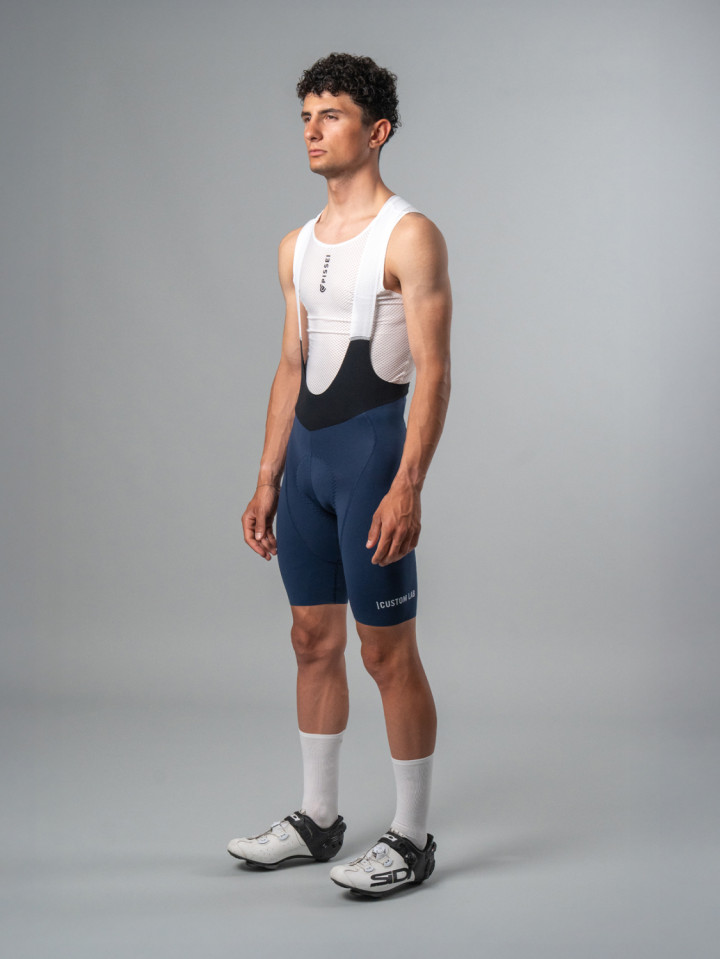PISSEI: SANREMO PIECE-DYED BIB-SHORTS