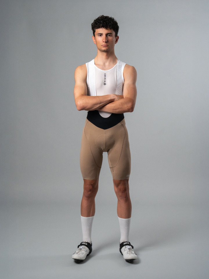 PISSEI: SANREMO PIECE-DYED BIB-SHORTS