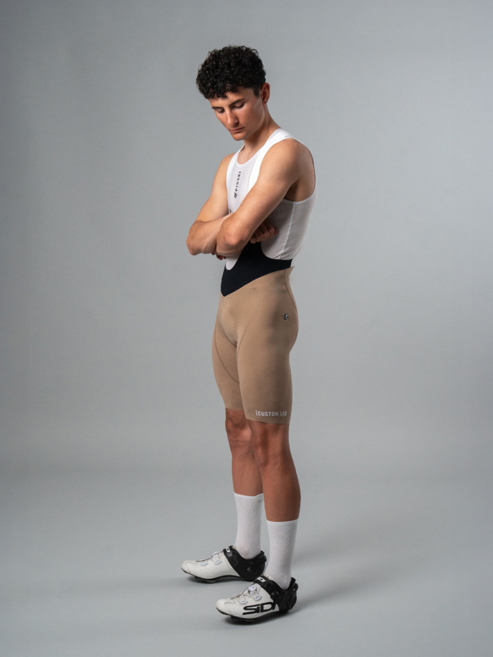 PISSEI: SANREMO PIECE-DYED BIB-SHORTS