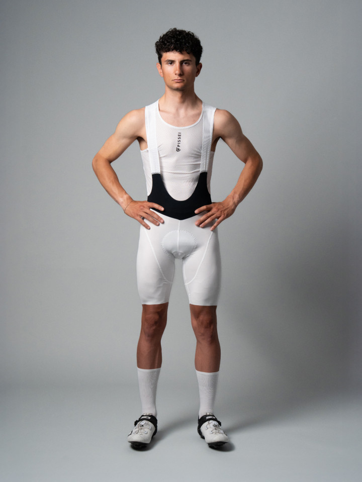 PISSEI: SANREMO PIECE-DYED BIB-SHORTS