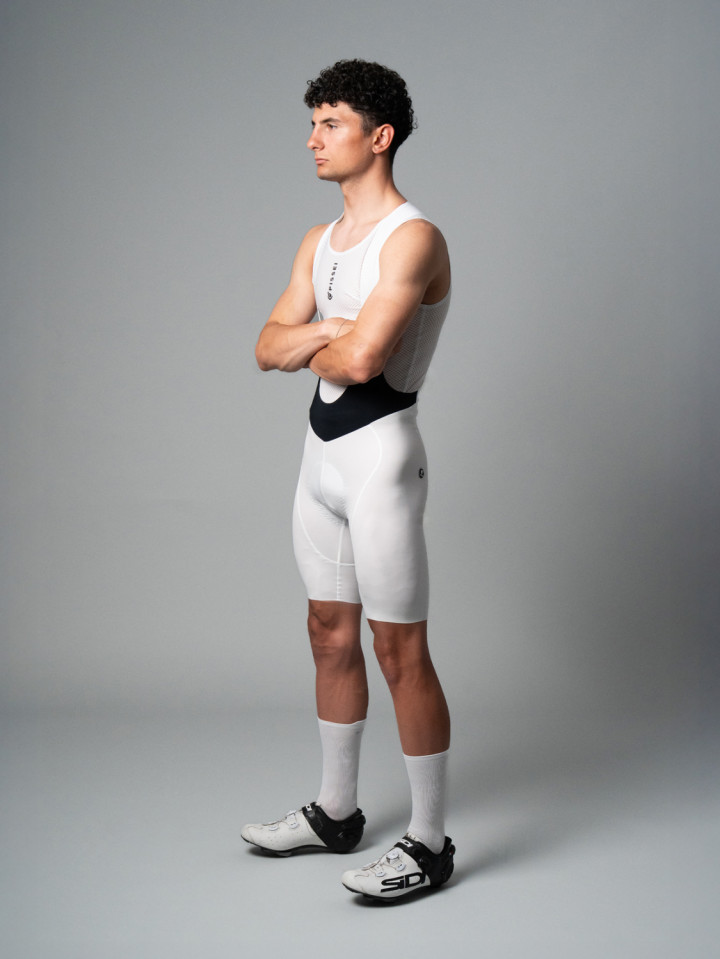 PISSEI: SANREMO PIECE-DYED BIB-SHORTS