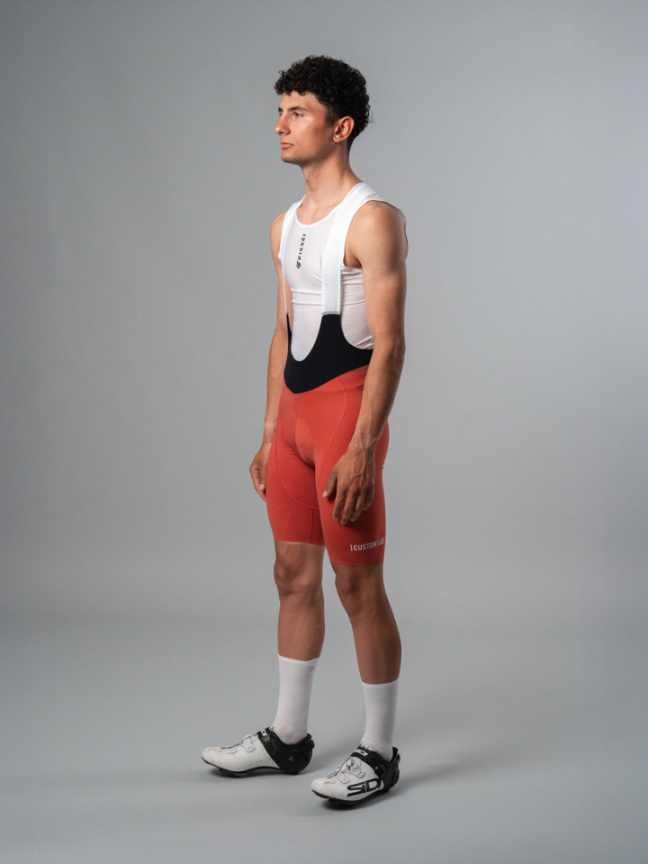 PISSEI: SANREMO PIECE-DYED BIB-SHORTS