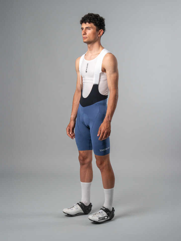 PISSEI: SANREMO PIECE-DYED BIB-SHORTS