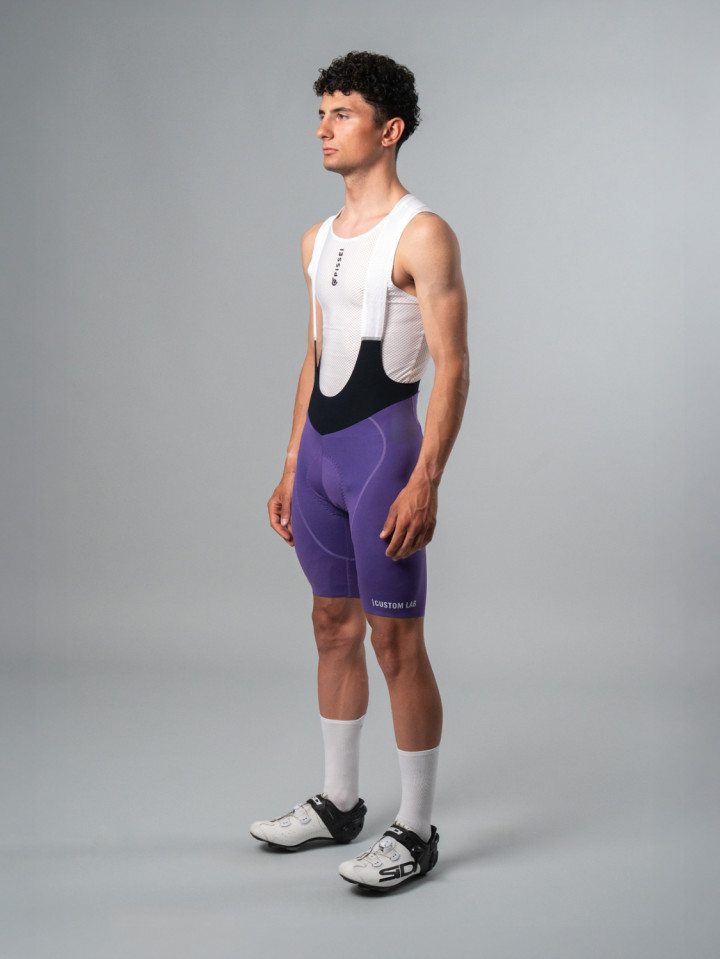 PISSEI: SANREMO PIECE-DYED BIB-SHORTS