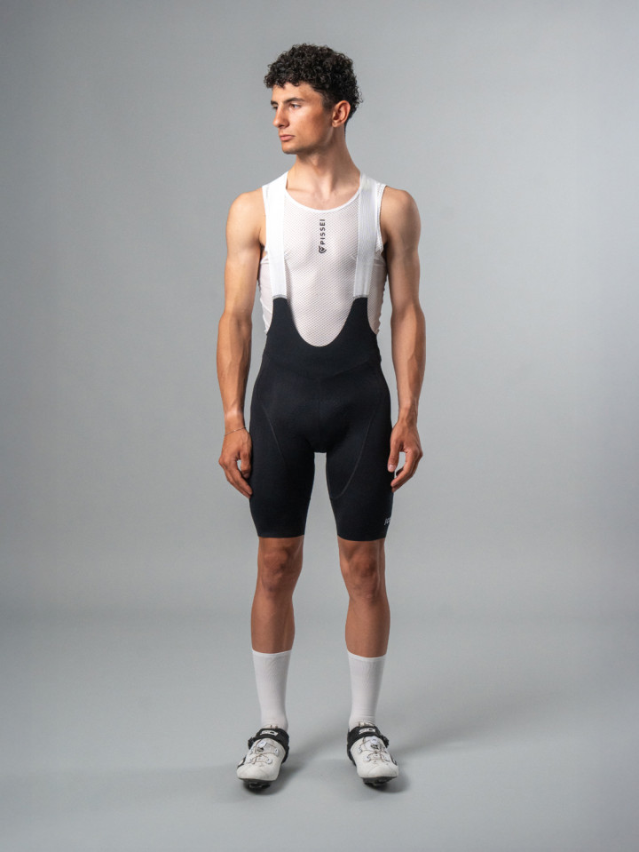 PISSEI: SANREMO PIECE-DYED BIB-SHORTS