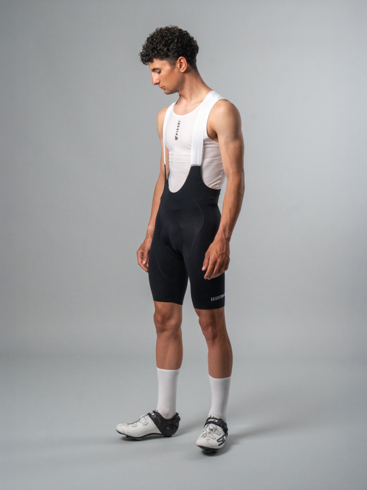 PISSEI: SANREMO PIECE-DYED BIB-SHORTS