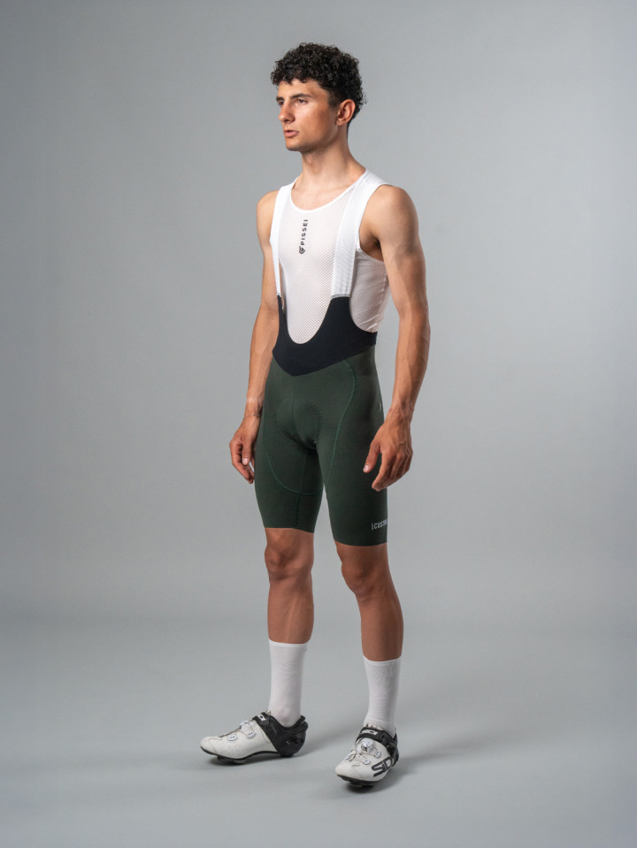 PISSEI: SANREMO PIECE-DYED BIB-SHORTS