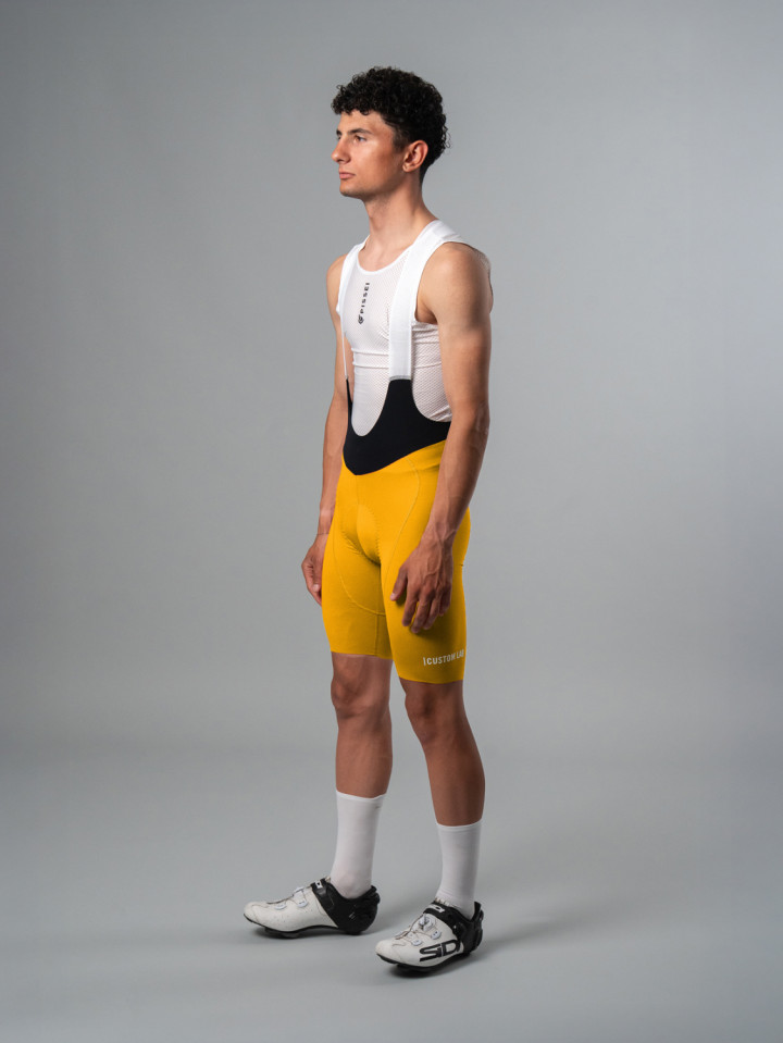 PISSEI: SANREMO PIECE-DYED BIB-SHORTS