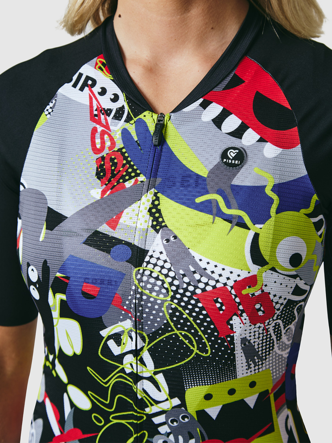 PISSEI: MAGLIA MANICHE CORTE DONNA TEMPO